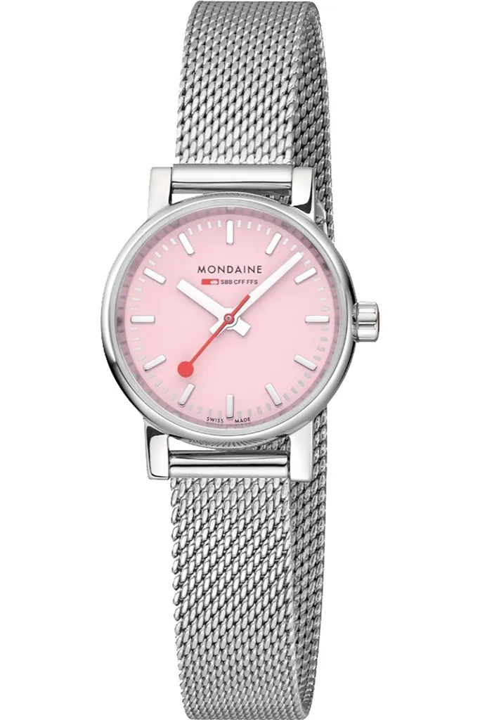 Montre Mondaine MSE.26130.SM evo2 CFF 26mm - Horlogerie Suisse Iconique