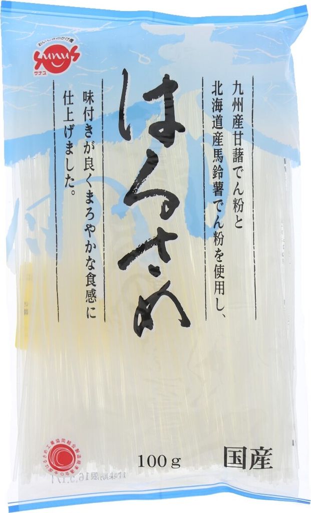 Yama Harusame Glasnudeln auf Basis von Mungobohnenmehl 100 Gramm