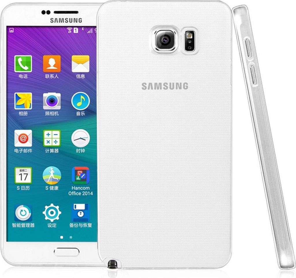 Samsung Galaxy Note 5 Transparent Case Hülle Silikon