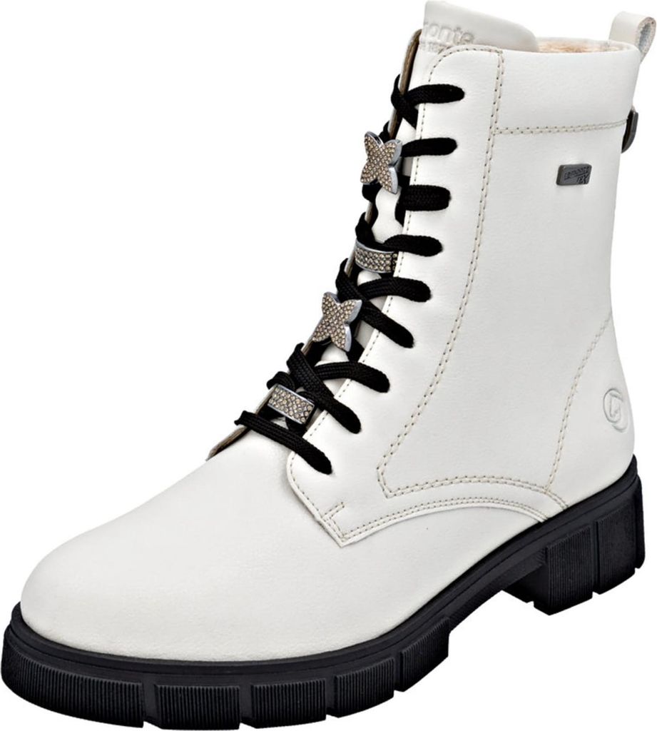 Remonte Schnürstiefeletten Damen 32303936363138 Weiß 39 EU