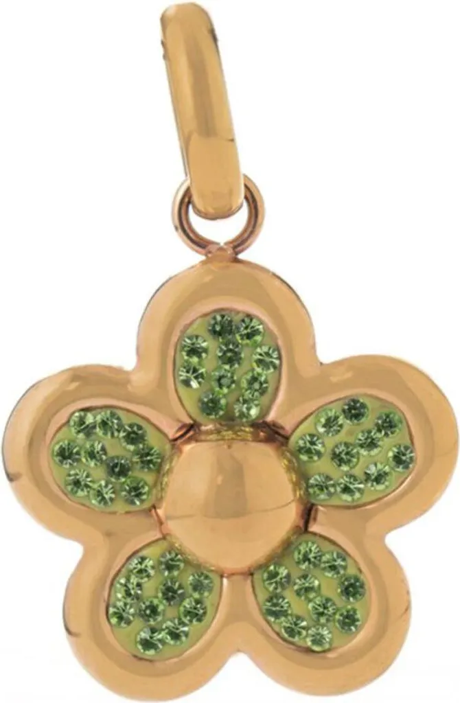 Pendentif Folli Follie 3P13T008RE en Argent Sterling Rose de 2 cm