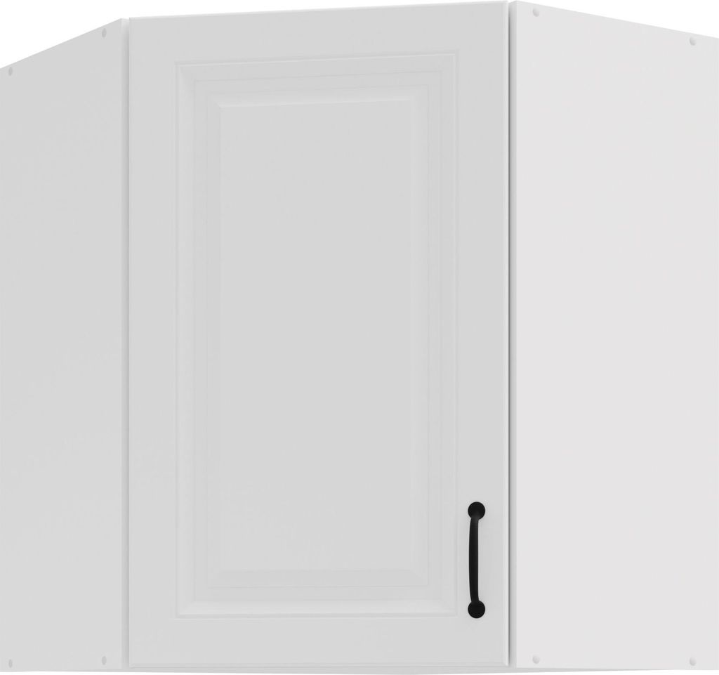 Eckhängeschrank 60x60 cm Stilo Weiss Küchenzeile Produktbild 