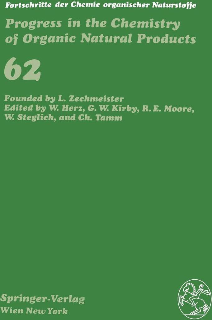 Fortschritte der Chemie organischer Naturstoffe / Progress in the Chemistry of Organic Natural Products