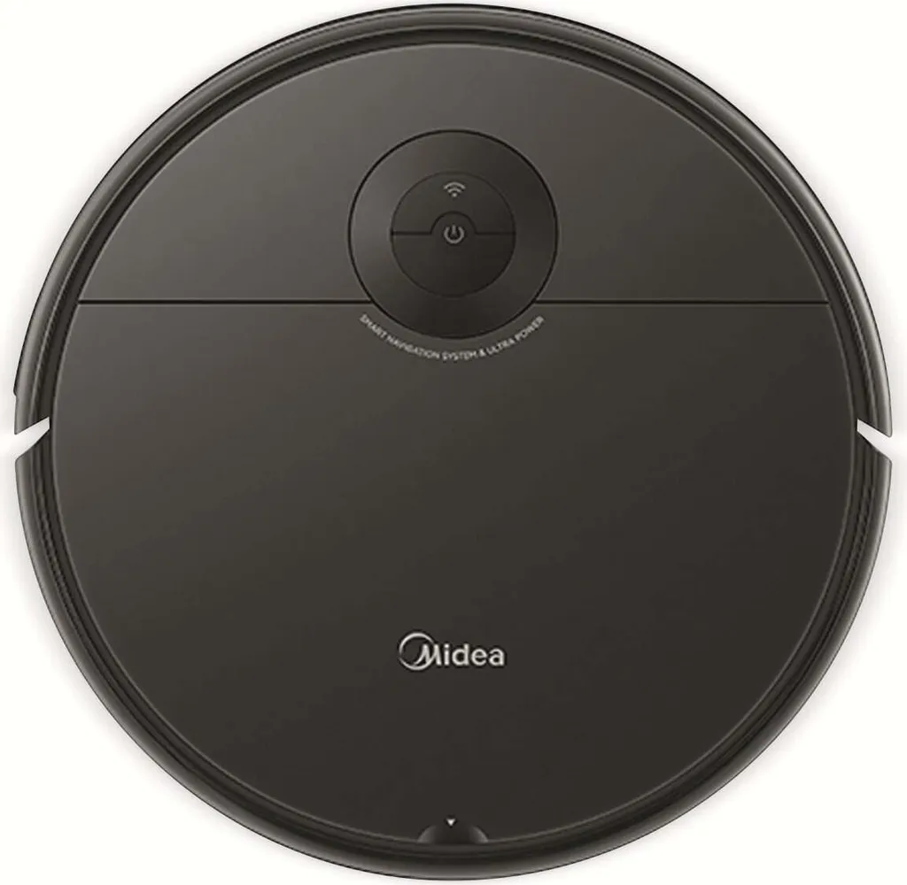 Robot aspirateur Midea I5C noir laveur performant avec aspiration 4000Pa