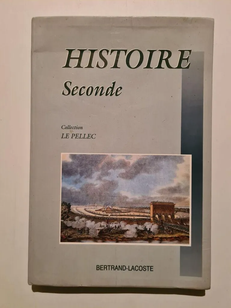 Livre Scolaire Histoire 2de - Manuel Élève Format Papier Avec Cartes