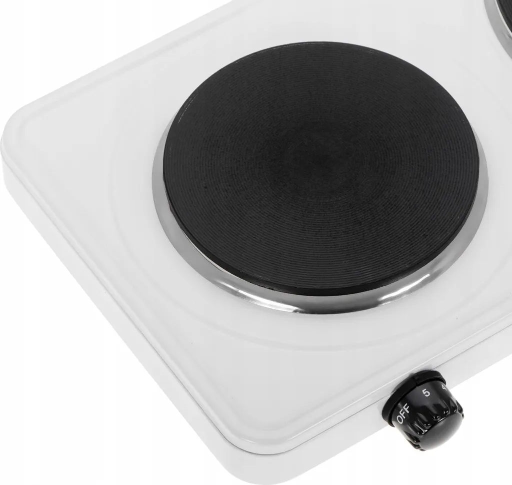 Réchaud électrique 2 feux Adler 2500W idéal camping studio et d'appoint - 13