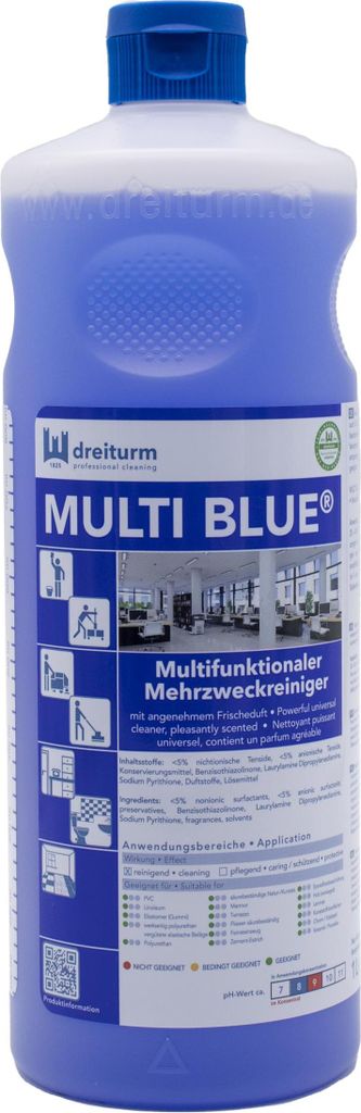 DREITURM Multi Blue Mehrzweckreiniger 1L Produktbild 