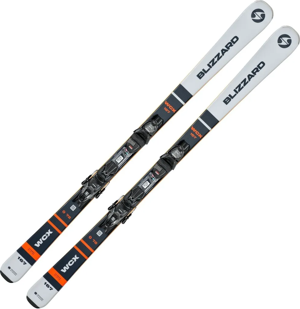 Ski Slalom Blizzard WCX : Accroche Totale sur Neige Glacée en 139cm