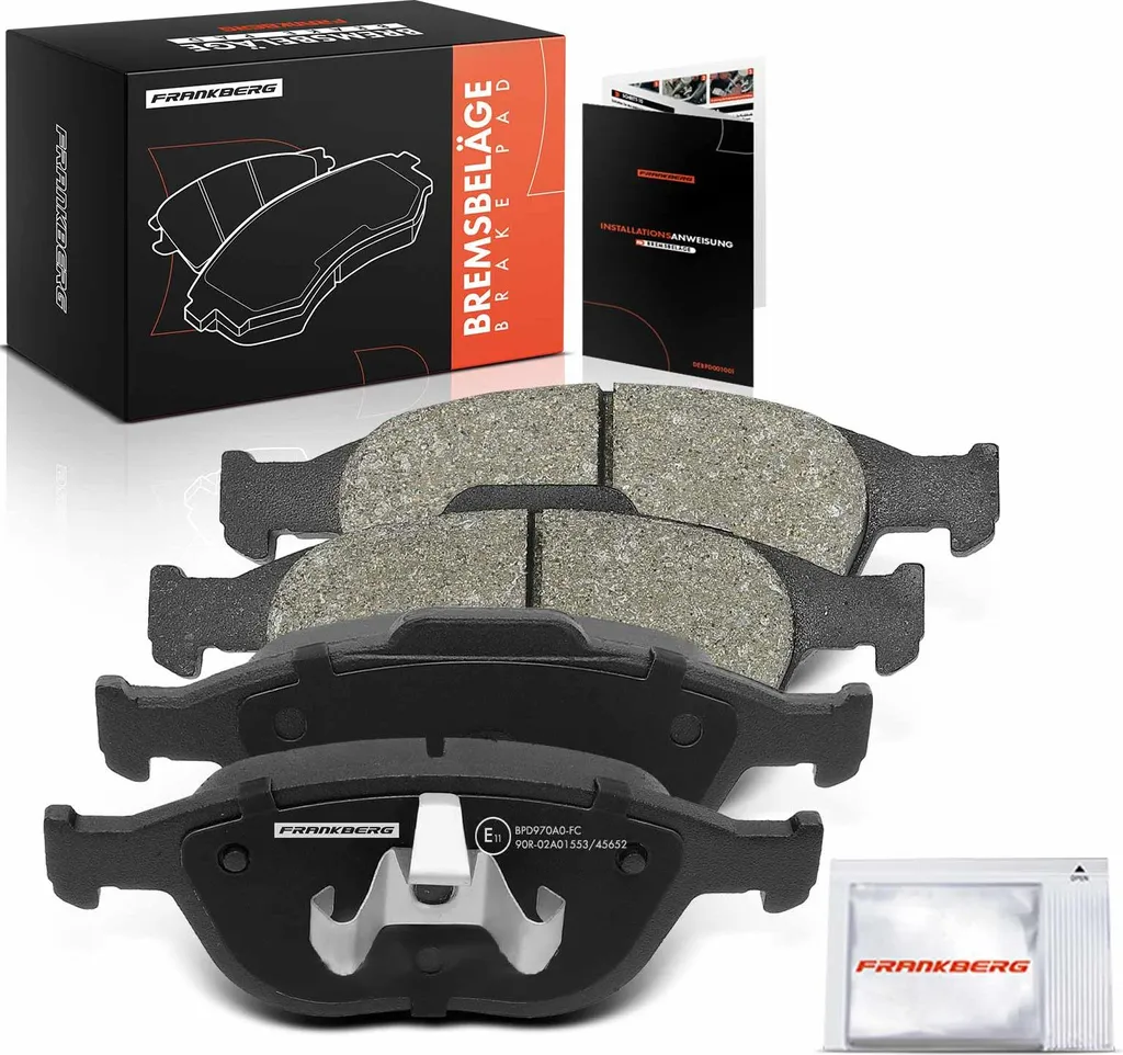Plaquettes de Frein Avant Ford Transit Connect 1.8L : Anti-Sifflement