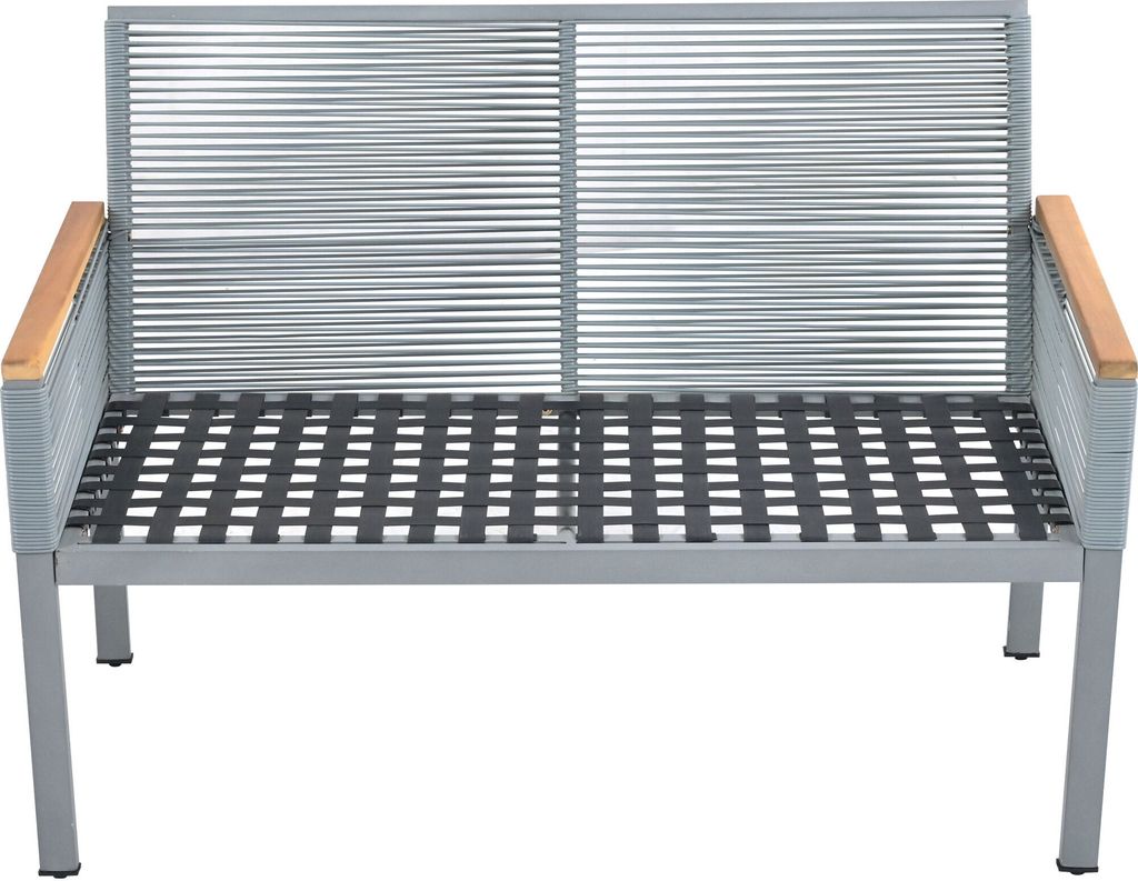 Merax 4-tlg. Garten-Lounge-Set mit Stahlrahmen und Produktbild 6