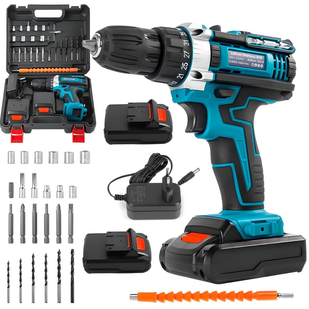 Visseuse électrique HEYLAD 21V avec fonction Dual-Speed Image du produit 