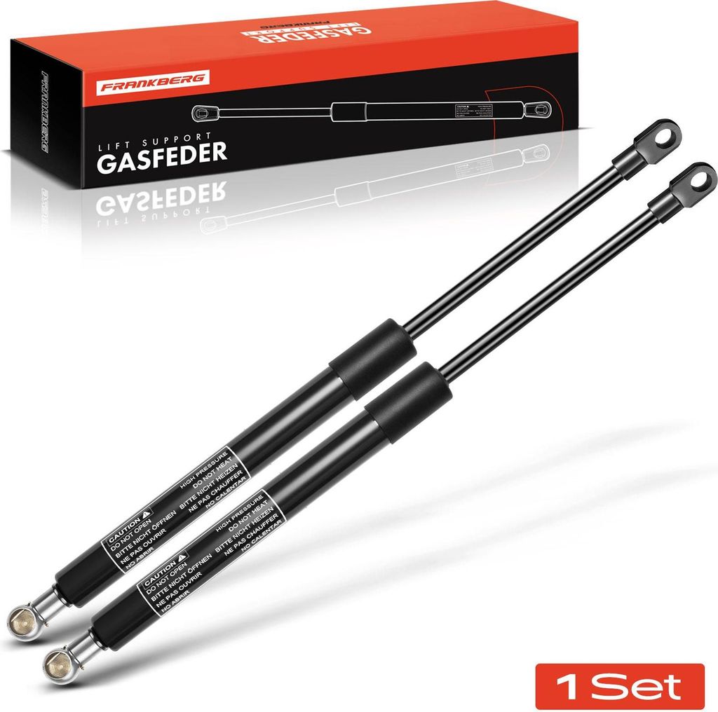 Frankberg 2x Gasfeder Dämpfer Heckklappe für VW Scirocco 53B Coupe 1980-1992