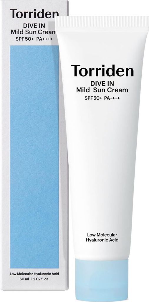 Torriden - DIVE-IN Mild Suncream SPF50+ PA++++, 60ml