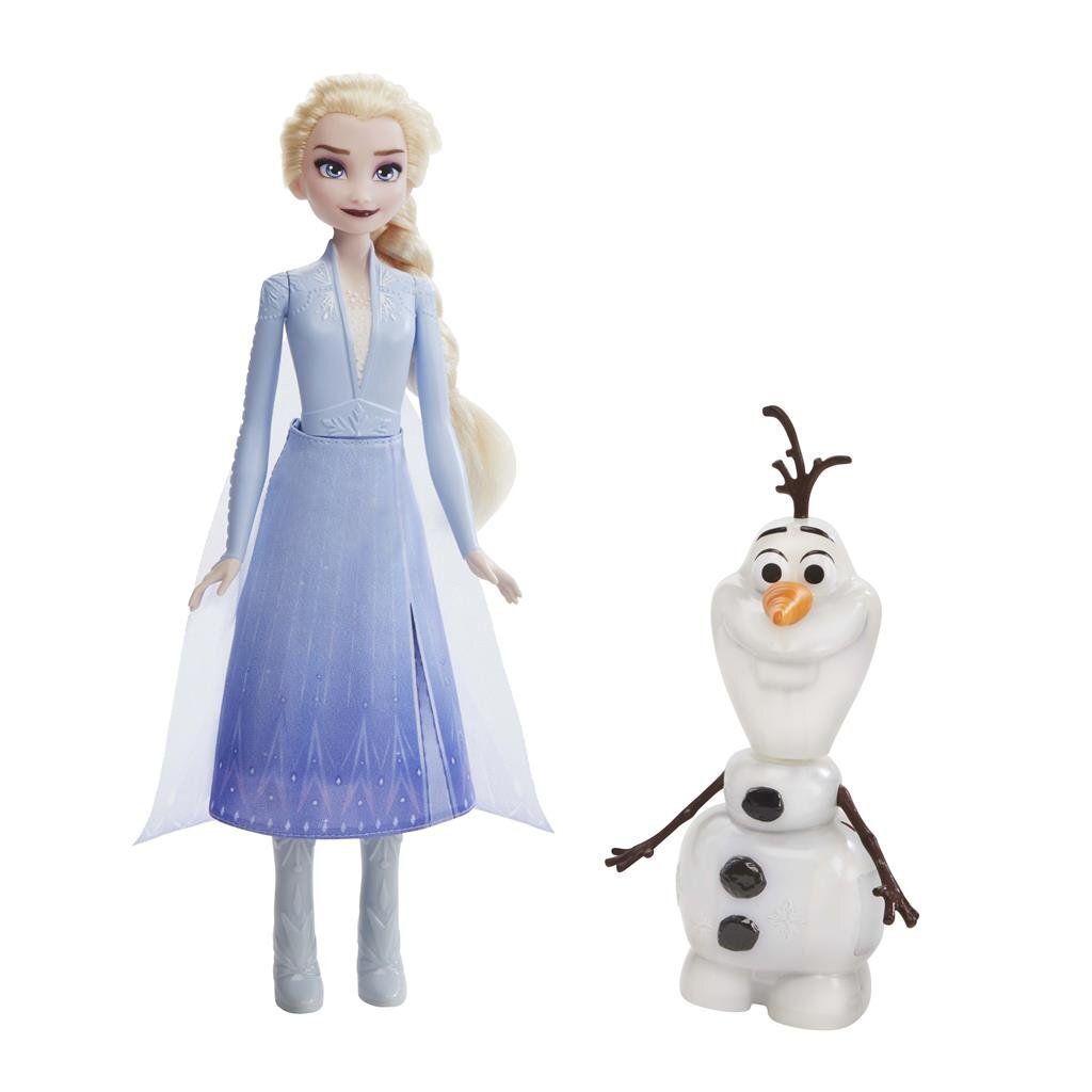 Hasbro E5508EU4 Disney Frozen II Sprechen und Glühen Olaf und Elsa Puppen OVP 
