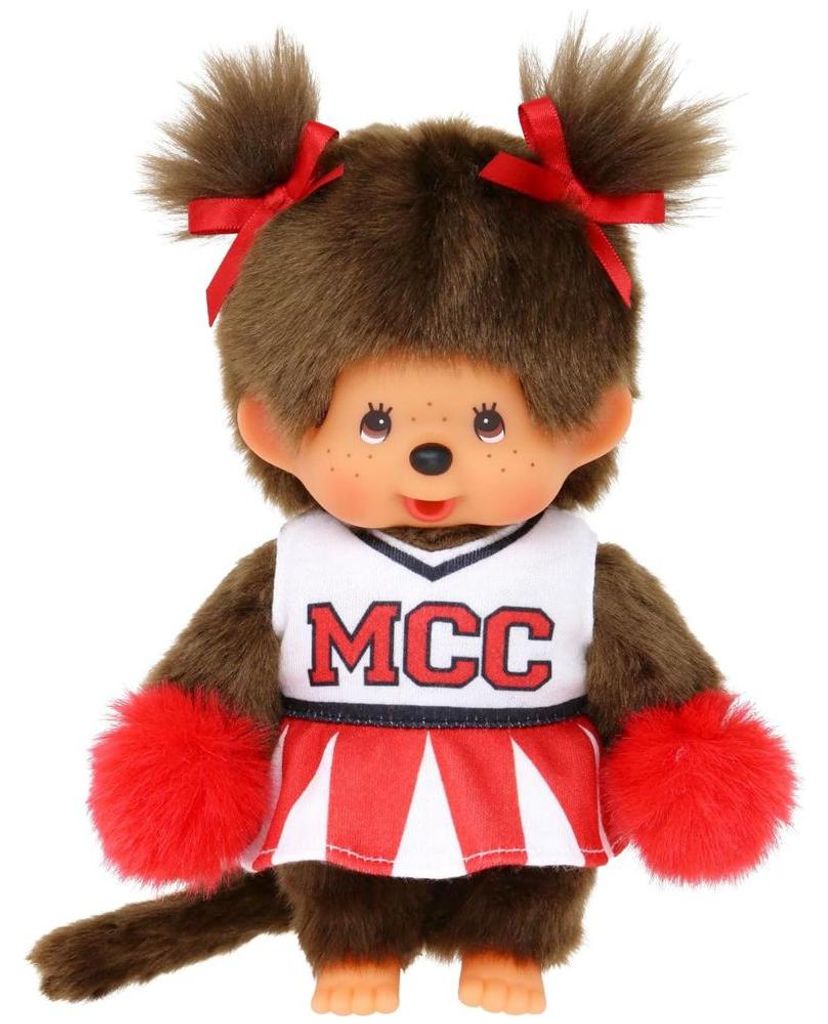 Monchhichi Kuscheltier Cheerleader 20cm Plüsch Spielzeug Produktbild 