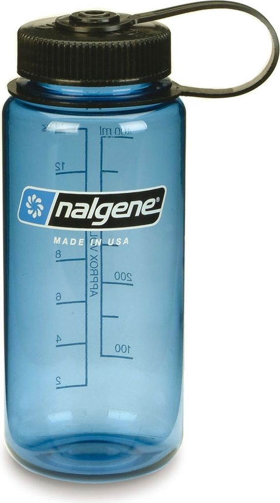 Nalgene Trinkflasche Wide Mouth 500 ml , blau