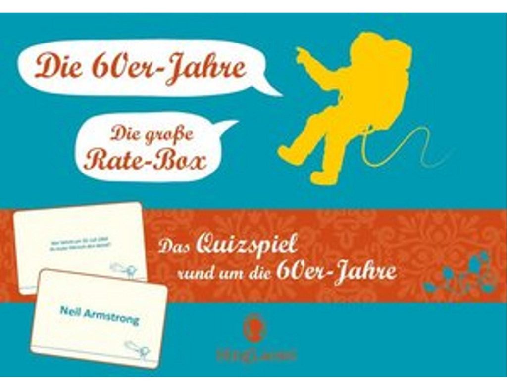 Das 60er-Jahre-Quiz. Das große Quiz-Spiel für Senioren rund Produktbild 
