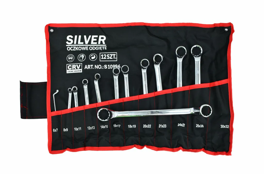 Set de clés coudées pour mécanique auto - 12 tailles de 6 à 32 mm