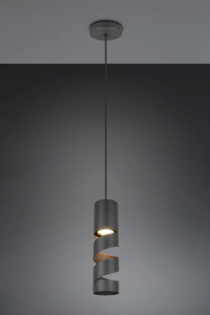 Lustre TRIO 364000132 STREAM GU10 10 W noir Image du produit 