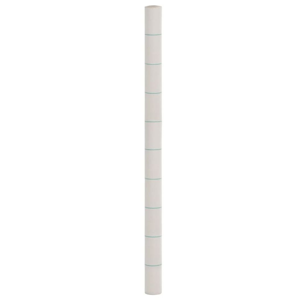 vidaXL Non-tissé contre les mauvaises herbes blanc 2x200 m Image du produit 