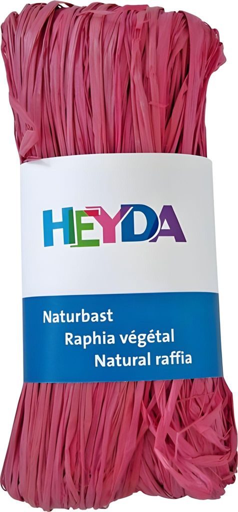 HEYDA 204887787 Naturbast rosa