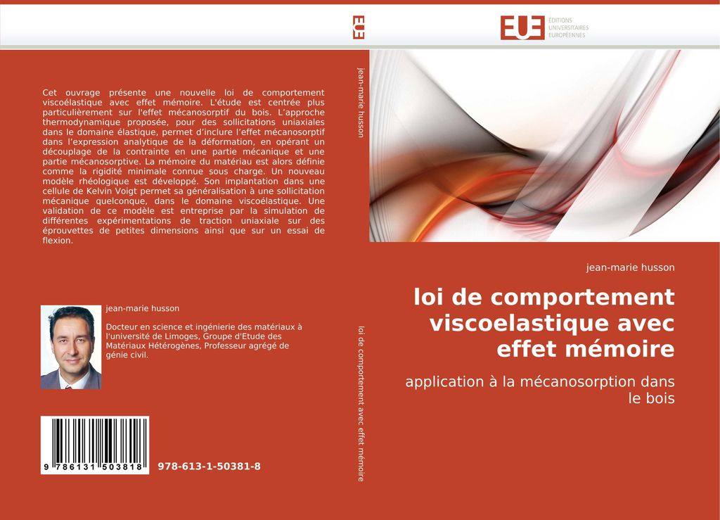loi de comportement viscoelastique avec effet mémoire