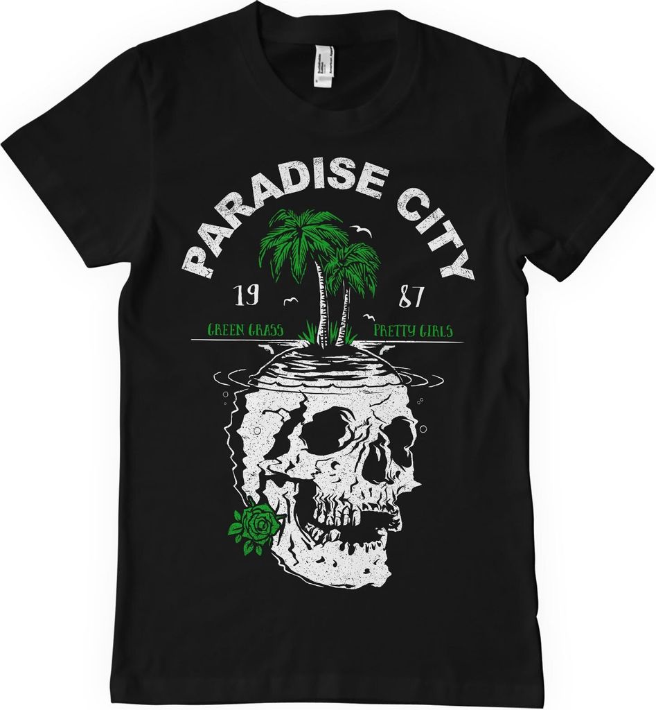 Paradise City T-Shirt - XX-Large - Black