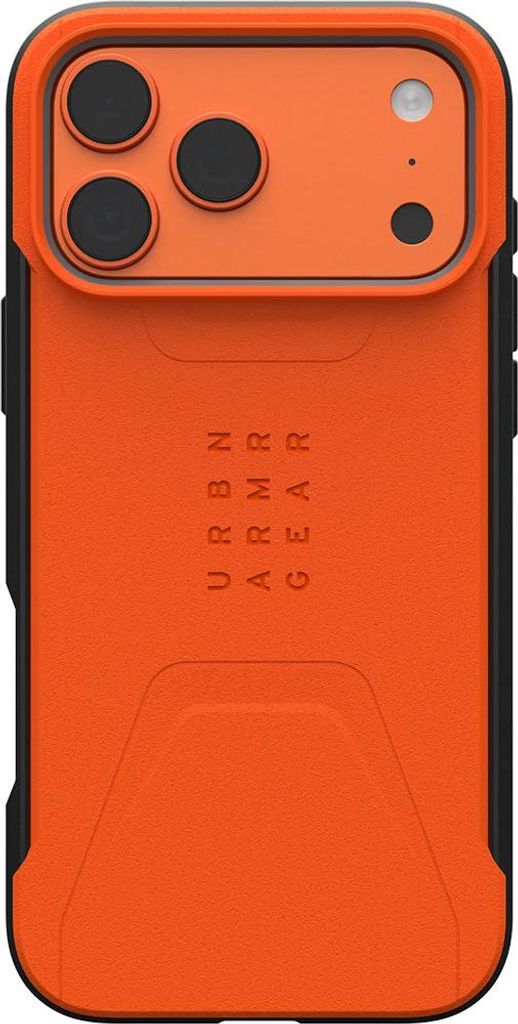 Handyhülle für iPhone 17 Pro Max, Urban Armor Gear Civilian Mag mit MagSafe, Orange