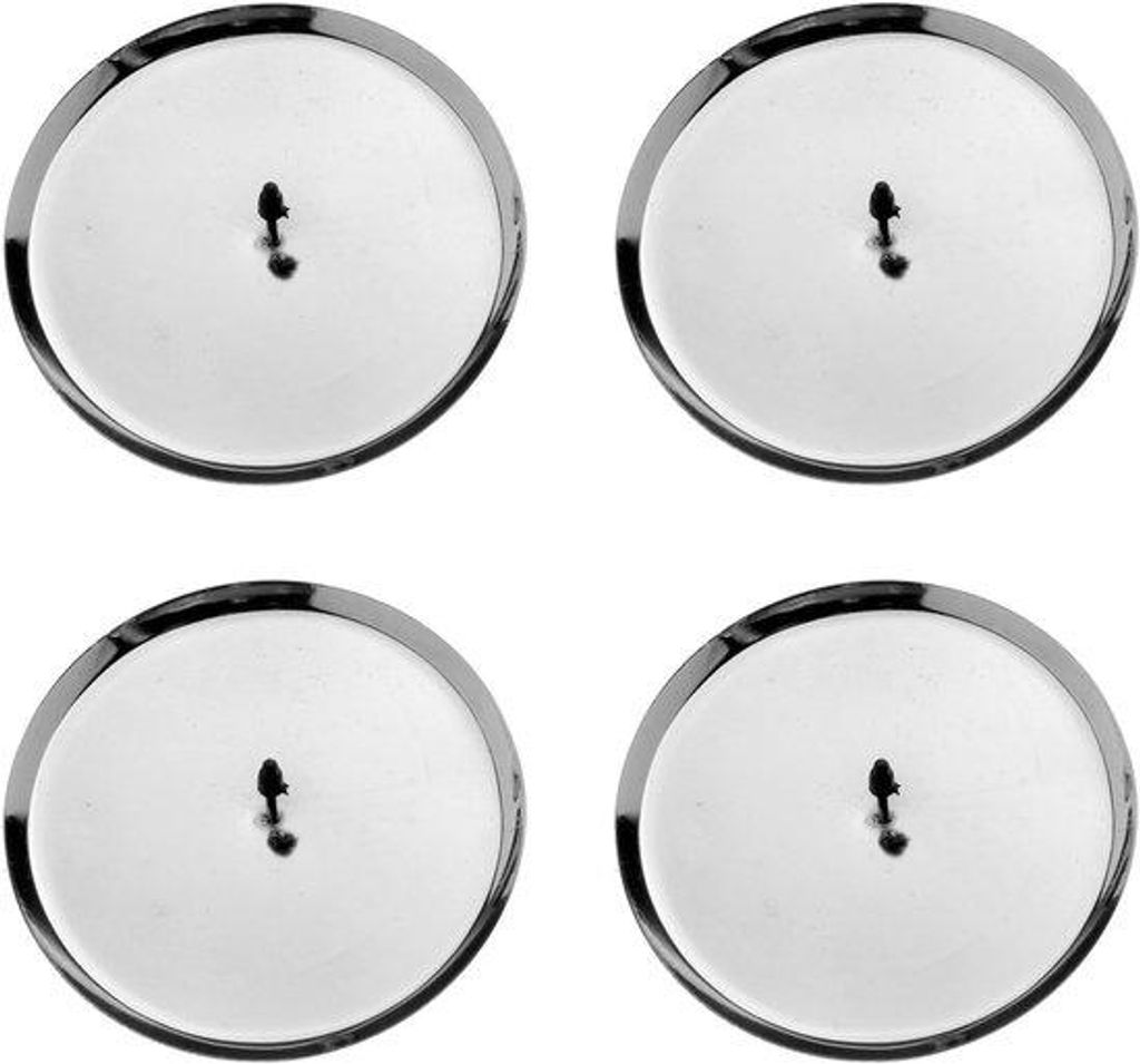 Famanu Kerzenhalter Set von 4 Ø10 cm - Für Kränze und Blumenschmuck