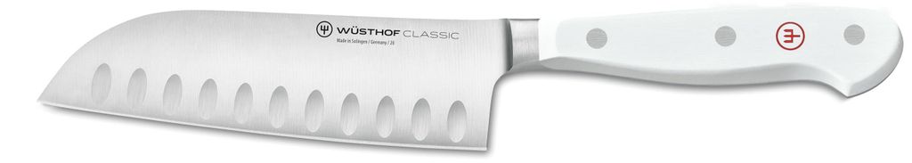 Cuchillo Santoku Classic de Wüsthof, 14 cm, con filo Imagen del producto 