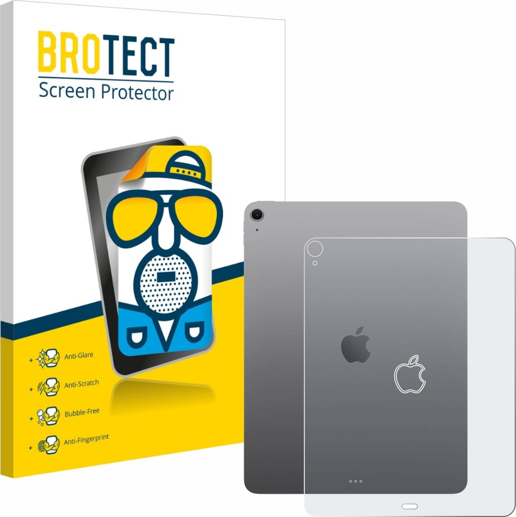BROTECT Schutzfolie für Apple iPad Air 13" M3 2025 (Rückseite) Displayschutz Displayschutzfolie Folie Matt Entspiegelungsfolie