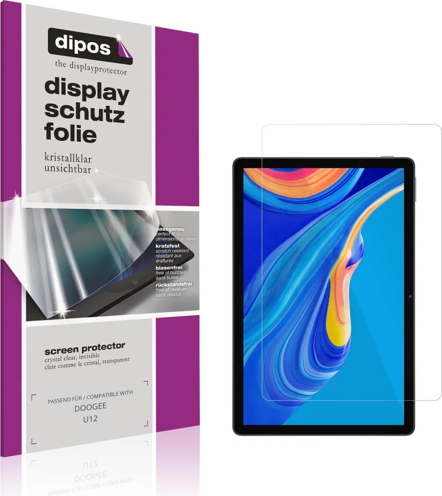 Dipos 2 Pellicole Protettive Crystalclear Per Huawei P30 Lite - Made In Germany, Taglio Laser, Qualità HD, Senza Bolle - 3