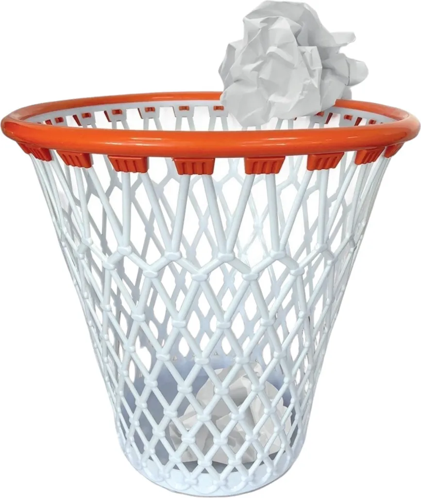 Mad Monkey Basket Bin | Design Sportivo e Funzionalità Ufficio - 1