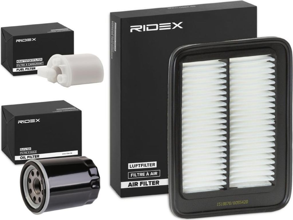 RIDEX Filterset Inspektionspaket Filtersatz für HYUNDAI i10 (PA)