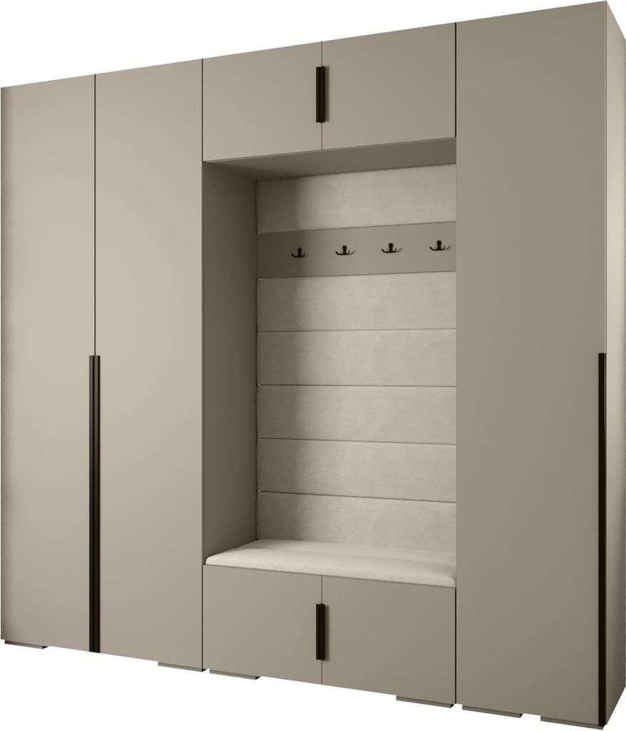 MEBLE KRYSPOL Inova 1 Möbelset Garderobe, 236,7x250x47cm - Produktbild 