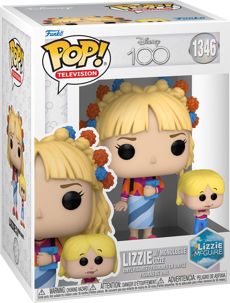 Disdney 100 - Lizzie W/Monologue Lizzie 1346 - Funko Pop! Vinyl Figur