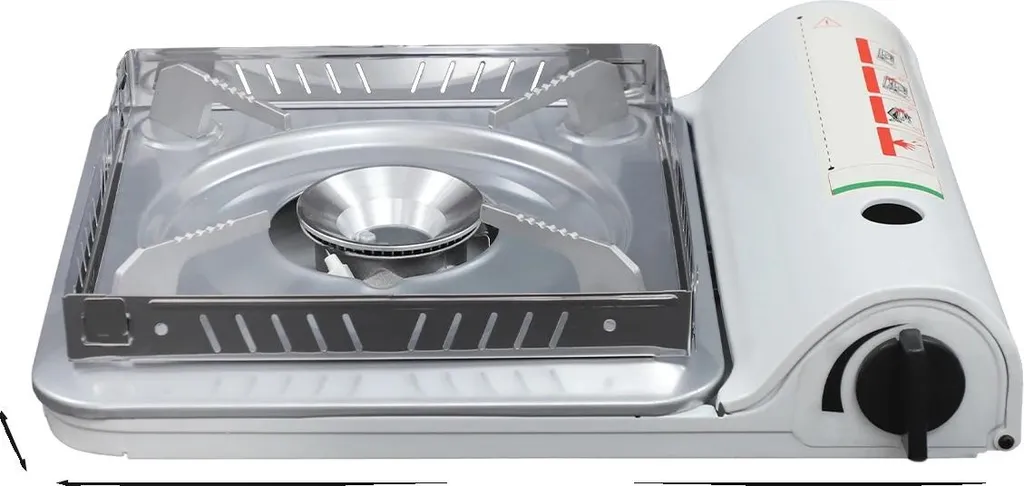 Réchaud de camping blanc portable à chauffe rapide modèle CP-200 Outdoor