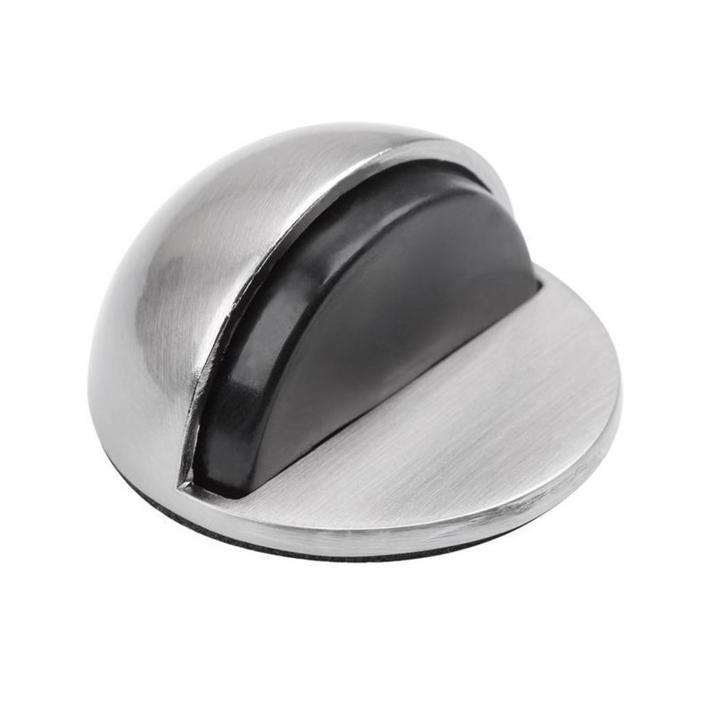 Walteco Dveřní zarážka, průměr 45x25mm, samolepicí, matný Obrázek produktu 