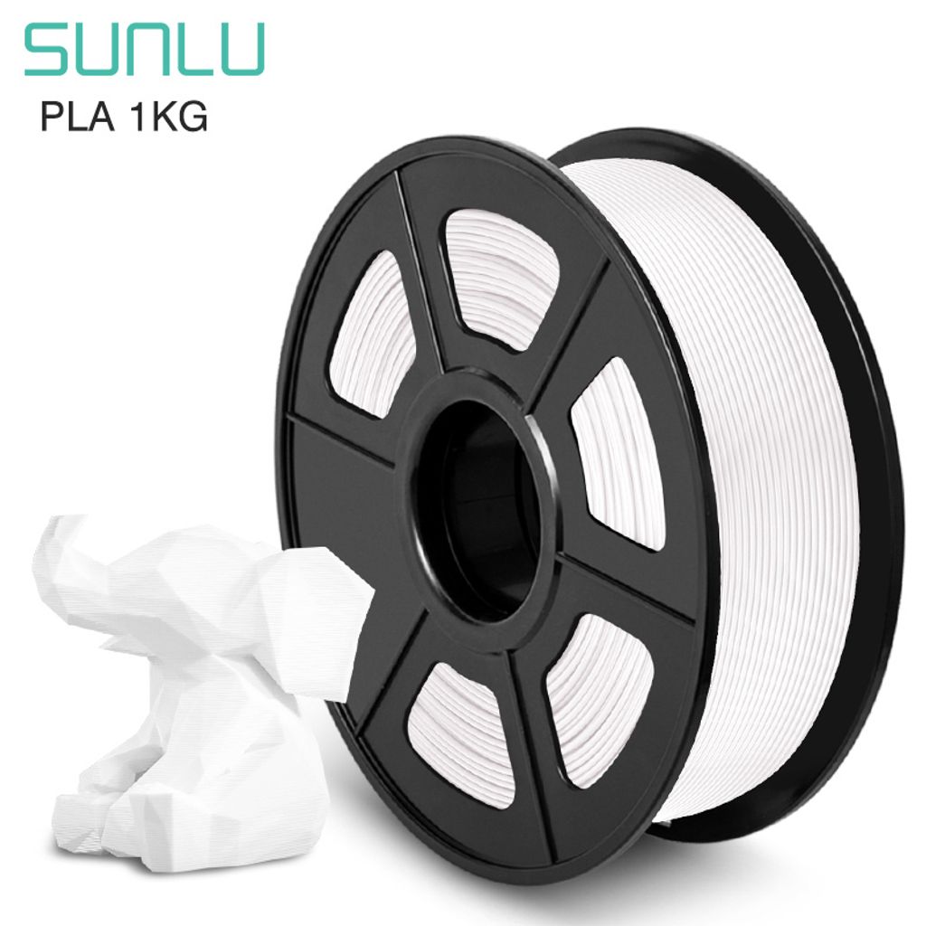 Sunlu High-Speed PLA Filament - 1.75mm - 1kg, Farbe:Schwarz