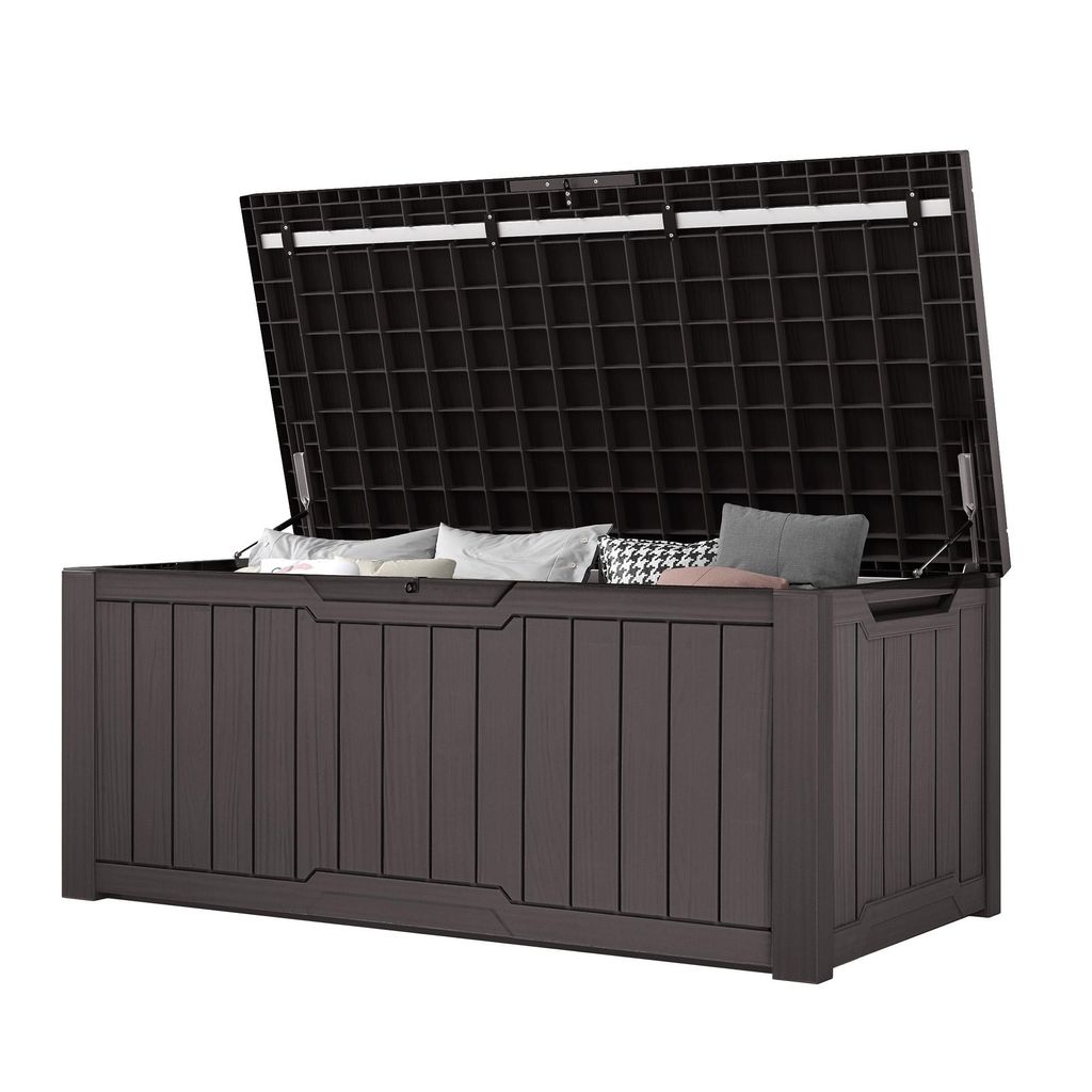 Gartenbox Außenspeicherbox, 450 L Aufbewahrungsbox mit Produktbild 
