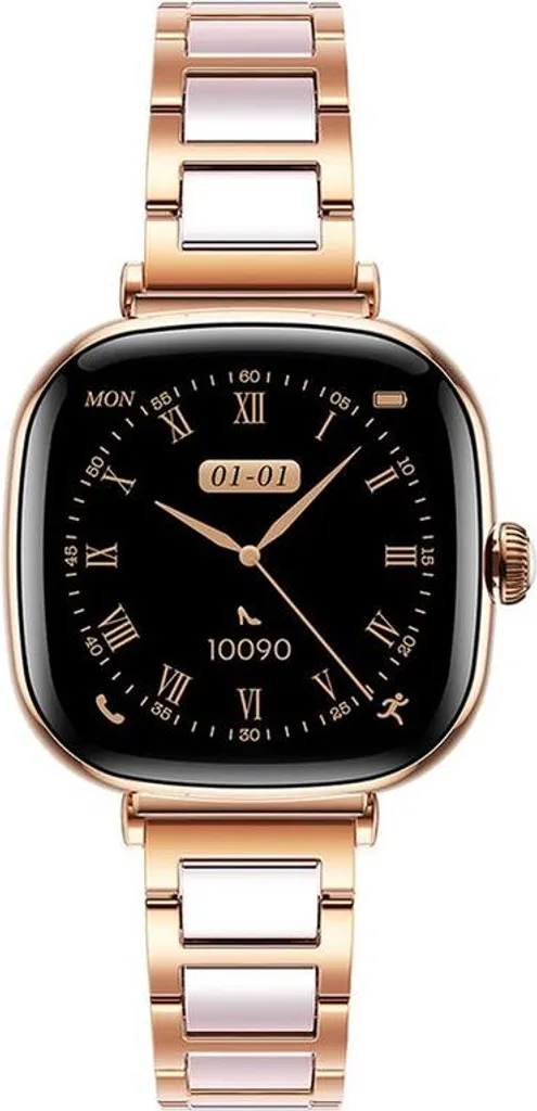 Montre Intelligente Joyroom JR-FS1 Or avec Écran HD et Appels Sans Fil