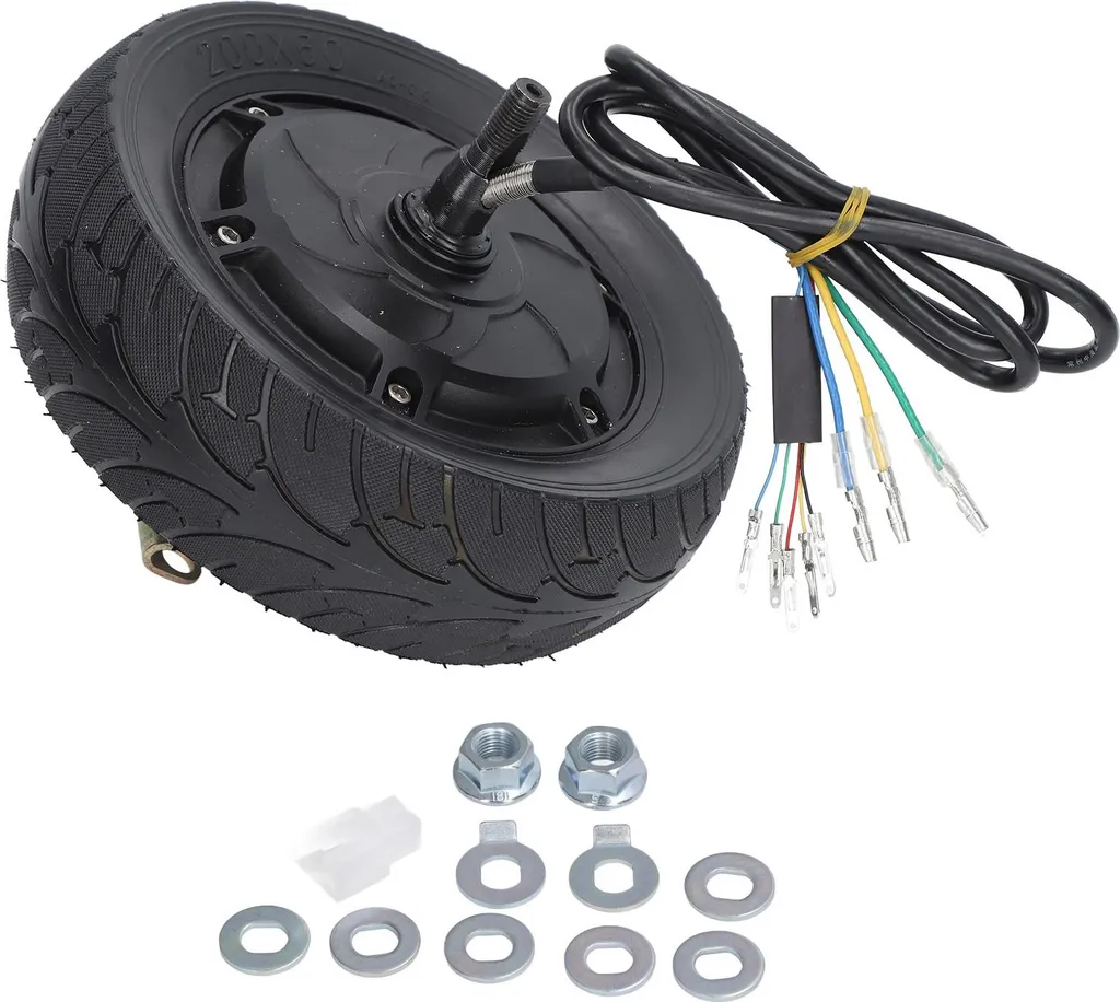 Moteur Électrique Universel 8 Pouces pour Trottinette 36V 48V 1200W