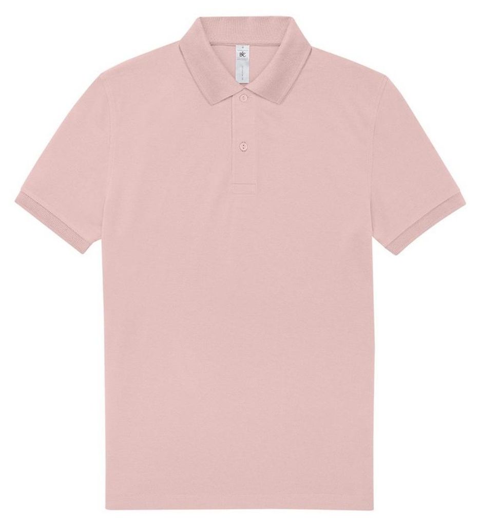 B&C - "My Polo 210" Hemd für Herren/Damen Unisex, Ringgesponnene Baumwolle LT6130 (M) (Hellrosa)
