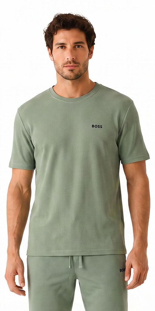 BOSS Kurzarm-T-Shirt aus Baumwolle für Herren 50535891 Produktbild 