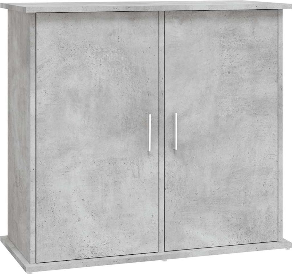 vidaXL Aquariumständer Betongrau 81 x 36 x 73 cm Holzwerkstoff