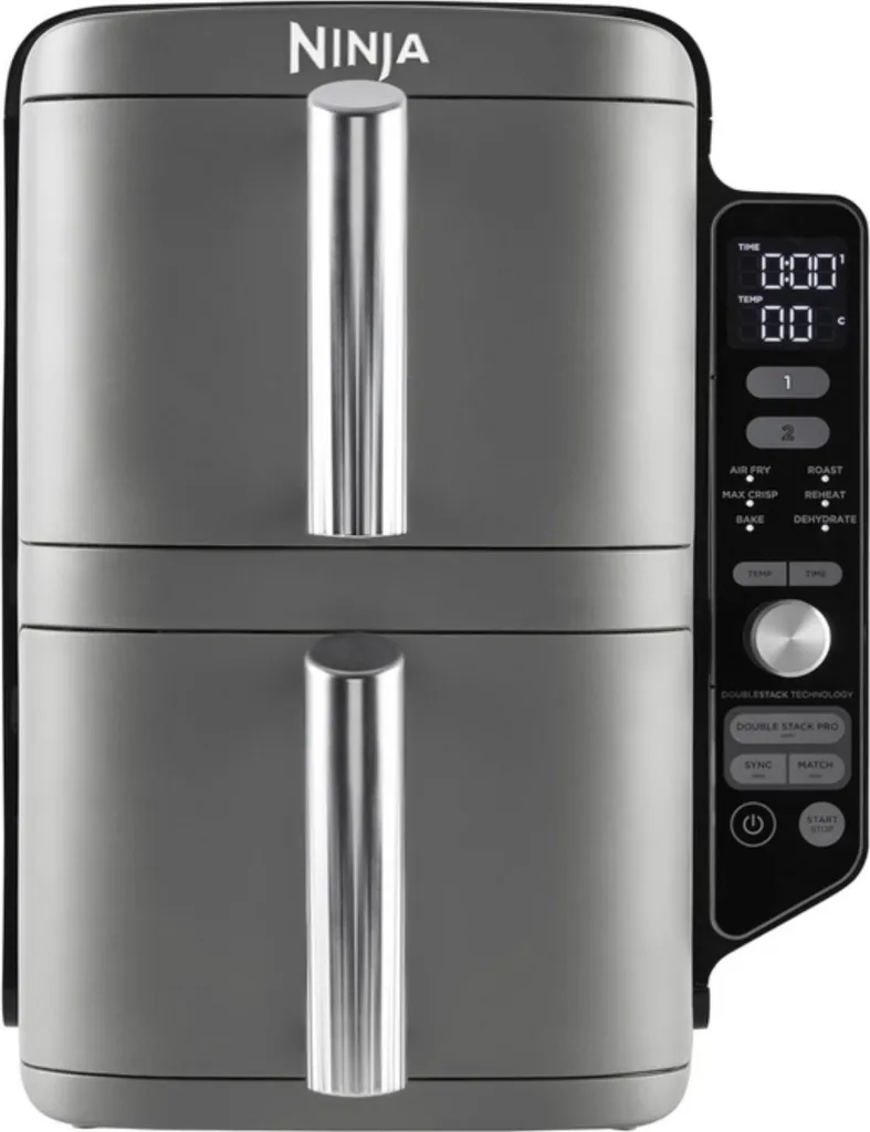 Friteuse à Air Ninja SL400EU - Air Fryer XXL avec 2 Zones de Cuisson 2470W