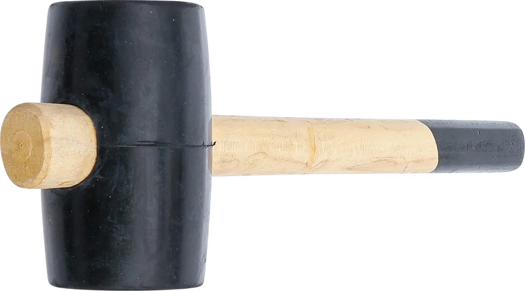 Maillet robuste en caoutchouc 600 g tête 64 mm avec manche haute pression
