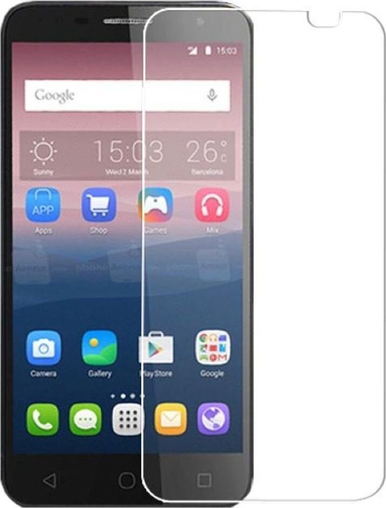 Alcatel Pop 4 Displayschutzfolie 9H Verbundglas Panzer Schutz Glas Tempered Glas
