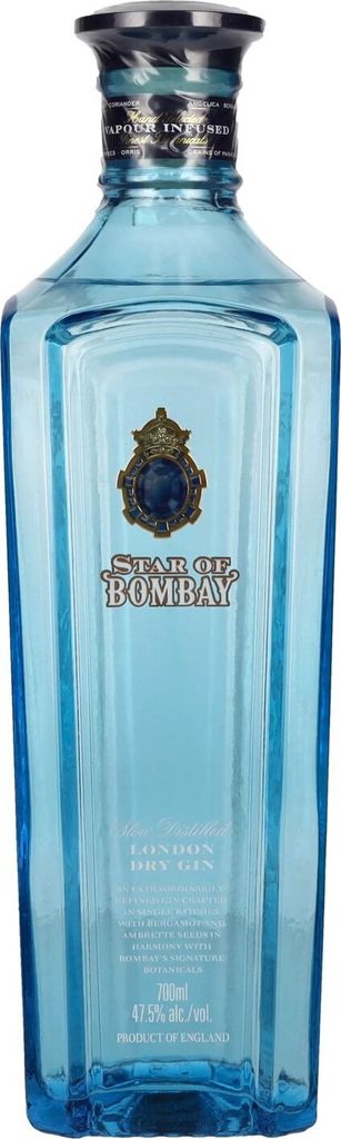Bombay Star of Bombay London Dry Gin | 47,5 % vol | 0,7 l Produktbild 