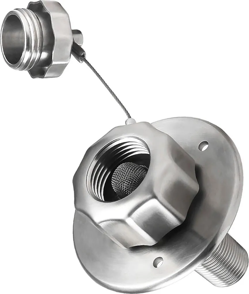 Raccord d'eau municipale GHT 3/4 vers NPT 1/2 pour camping-car